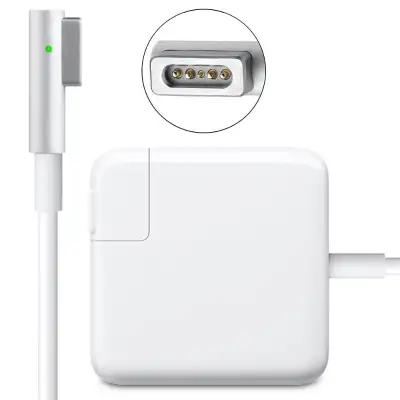 Brand New MacBook Power Adapter Charger L shape and T shape 45W, 60W, 85W, Magsafe 1 (L shape) and M...