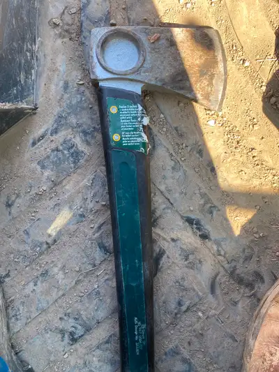 32" non slip handle yardworks axe, View more