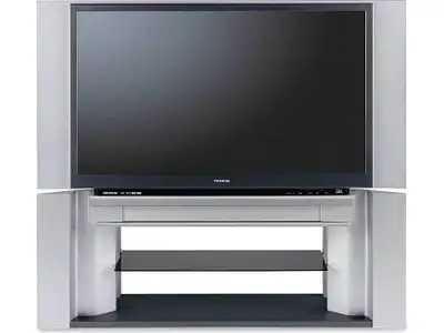 Toshiba 52HMX84 52" DLP HDTV plus matching stand, View more