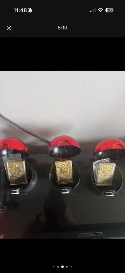 1999 Burger King 23K Gold Pokémon Set w/ Poké Balls, View more