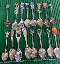 Spoon Collection # 1 - Nova Scotia Spoons ( taken as a lot)