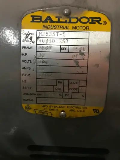 Large air compressor., View more