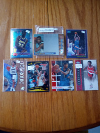 Basketball insert numbered rookie refractor lot Marbury Jones