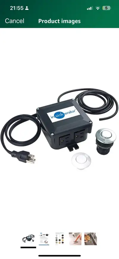 New-Sink Top Switch , Black, View more