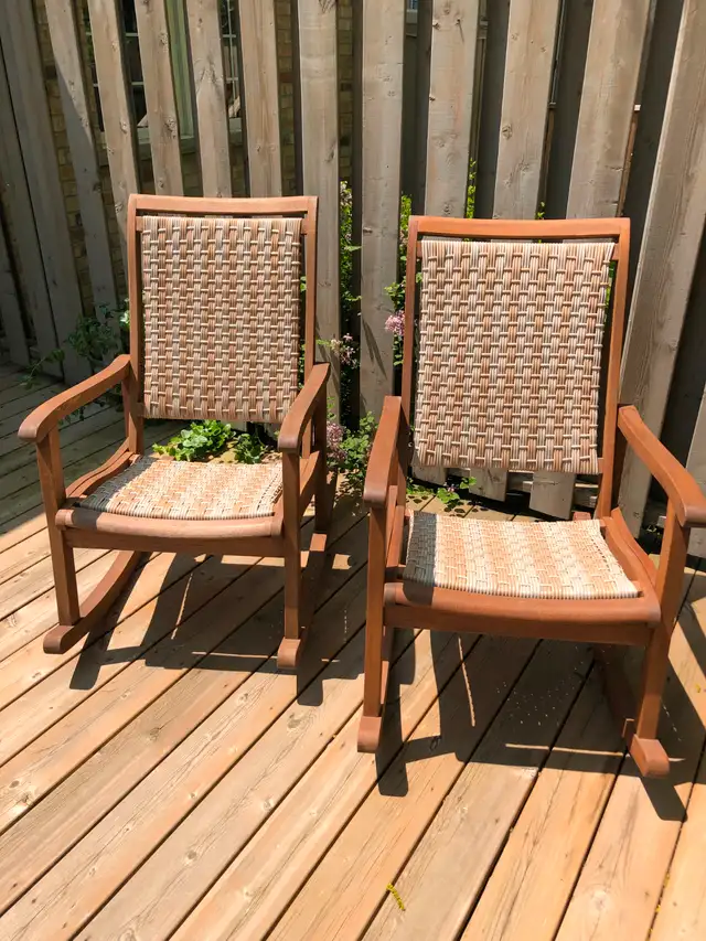 Two Large Eucalyptus Rocking Chairs62863735294977124