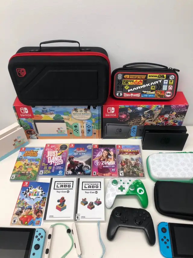 Nintendo Switch Consoles, Games And Accessories  in Nintendo Switch in Edmonton - Image 2