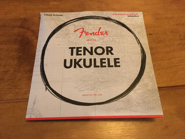 Fender Tenor Ukulele Strings dans Cordes  à Ville de Montréal