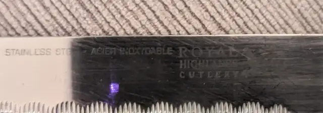 Royal Highlands Cutlery Set in Kitchen & Dining Wares in City of Toronto - Image 3