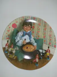 Collector Plates - Little Jack Horner + Ziggy Christmas