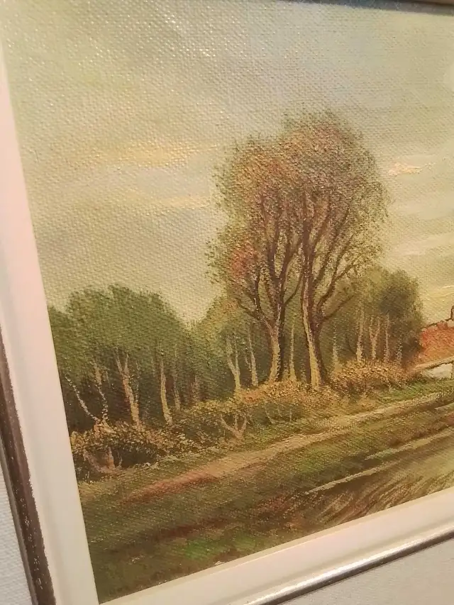  Antique Paul B Oil Painting in Arts & Collectibles in City of Toronto - Image 7