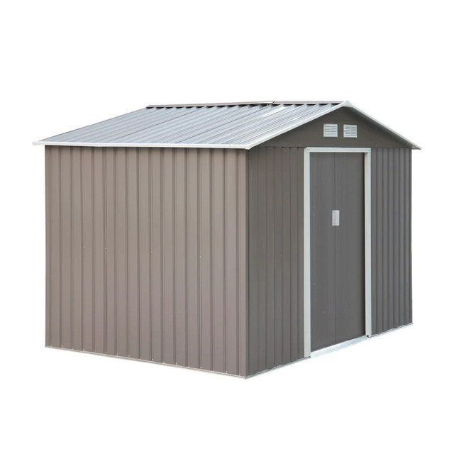 Brand new Outsunny 9.1' x 6.4' x 6.3 Garden Storage Shed in Arts & Collectibles in Markham / York Region - Image 2