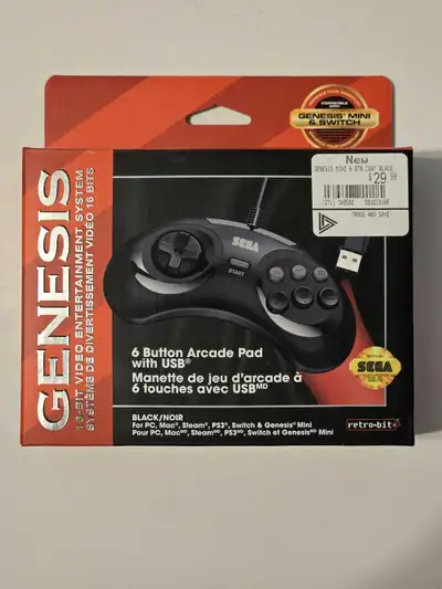 Sega Genesis Remote Arcade Pad, View more