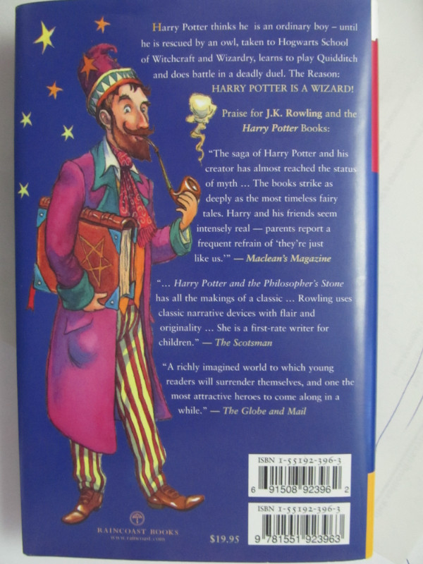 HARRY POTTER AND THE PHILOSOPHER’S STONE – 2000 HC WDJ in Children & Young Adult in City of Halifax - Image 4