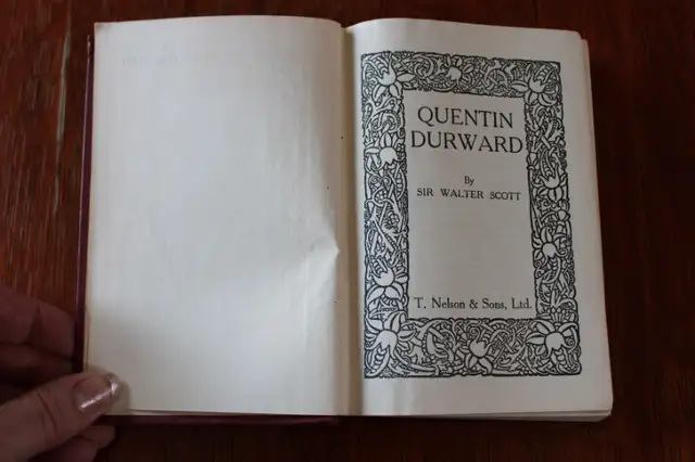 Quentin Durward - By Sir Walter Scott in Fiction in London - Image 5