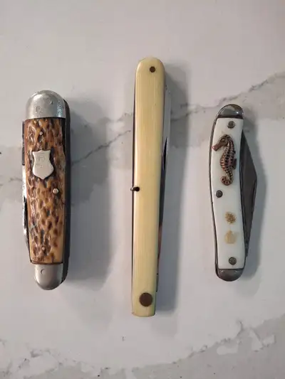 Vintage Pocket Knife 3 from 1950s - 60s Rob. Klaas, Germany, USA, View more