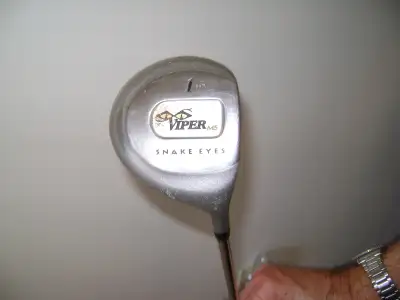 Viper Snake Eye - 1 wood 11 degree Golf Club. - Steel Shaft., View more