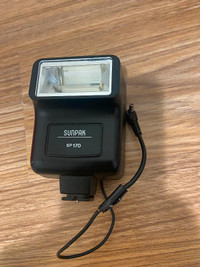Sunpak SP170 Vintage Flash Strobe with box and instructions