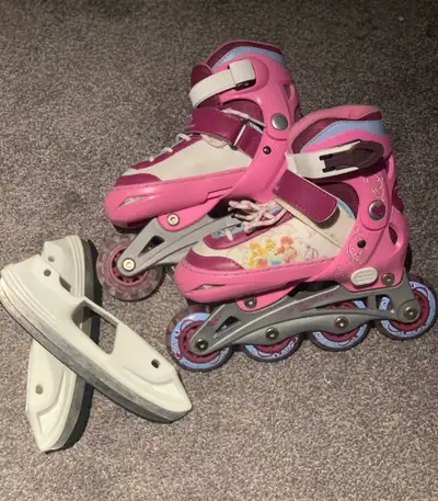 Disney Princess Roller Skates with Ice Skate Blades, View more
