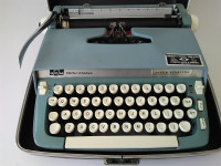 Machine à écrire manuelle SMITH CORONA Super-Sterling Typewriter