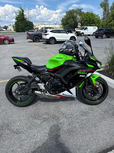 2022 Kawasaki Ninja 650 ABS KRT Edition has been very well maintained. Mint condition with low km. O...