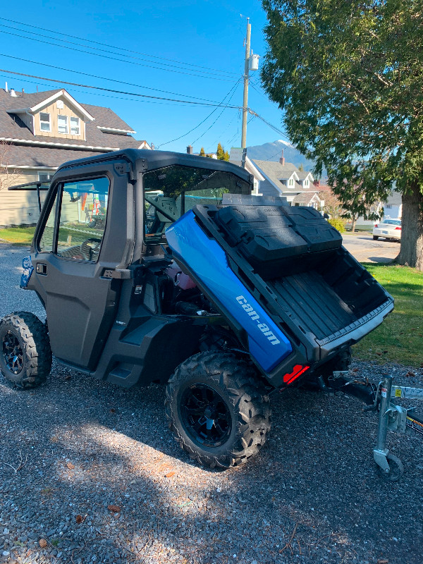 1000cc Can-am Defender HD-10 Limited 2021 with Trailer in ATVs in Prince Rupert - Image 4
