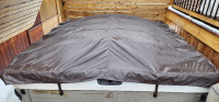 HOT TUB  COVER - Easy to use... just roll
