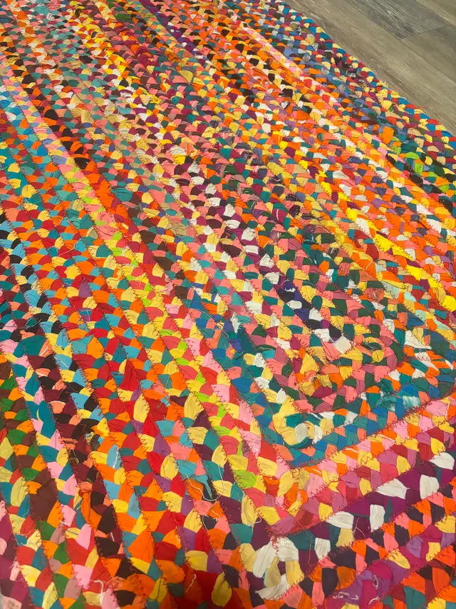 Multicoloured runner rug for hallway or children in Rugs, Carpets & Runners in Ottawa - Image 3