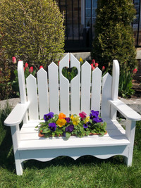 New flower bench 