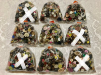 Bags of buttons