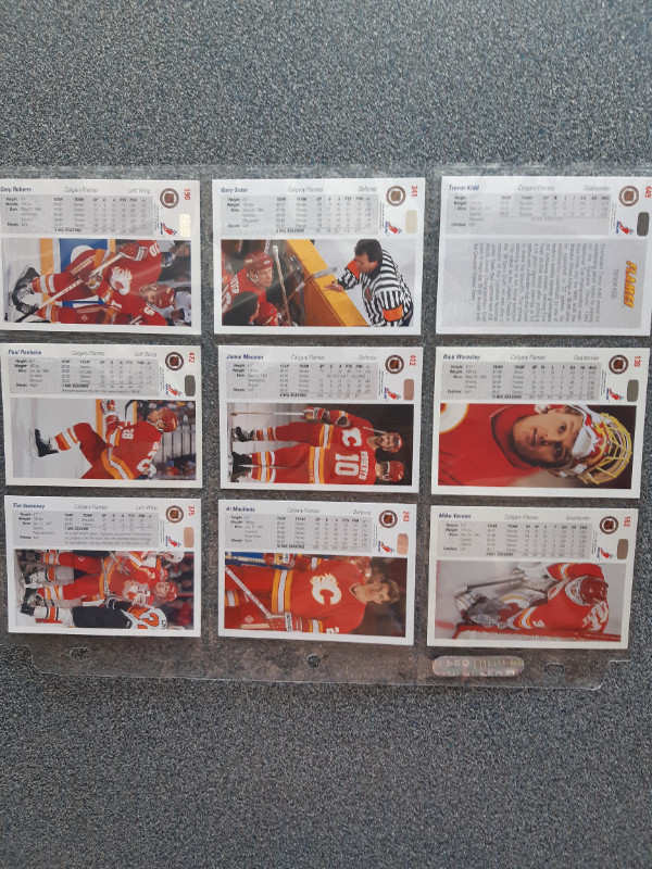 Carte de hockey Flames de Calgary Upper Deck 1991-1992 dans Art et objets de collection  à Lévis - Image 4