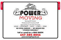 Power Moving- Professional Stratford Movers- FREE quotes