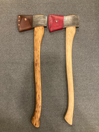 Restored vintage axes 