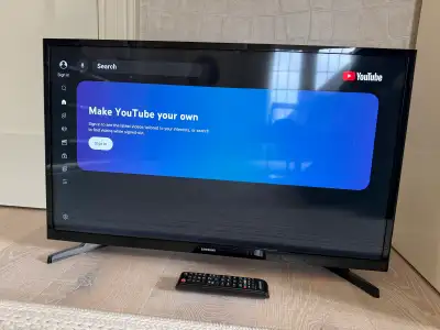 Samsung 32” Smart LED, View more