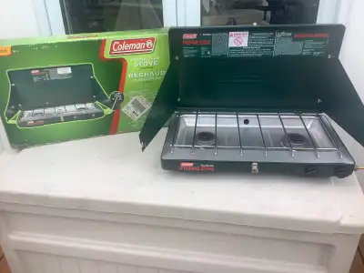 Coleman Propane Camp Stove & Cooler, View more