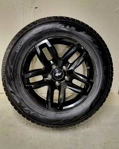 4 Toyo Observe GSi-6 LS 17" (245/65 R17) Winter (Snow/Ice) Tires on Authentic DAI Alloy Rims for SUV...
