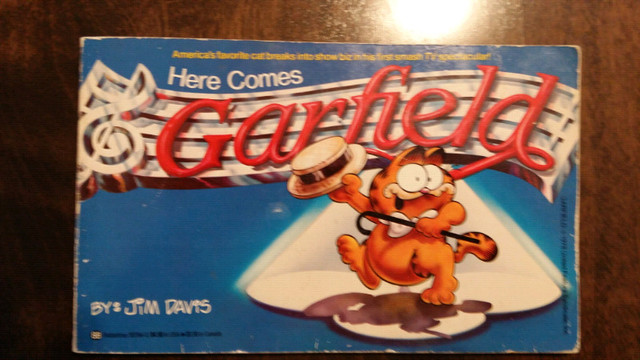 Here Comes Garfield Jim Davis First Edition Color Cartoon Strip  dans Bandes dessinées  à Longueuil/Rive Sud