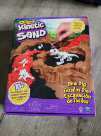 kinetic sand dino dig new sealed