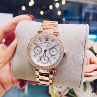 Michael Kors Women's MK5616 Mini Rose Gold Watch