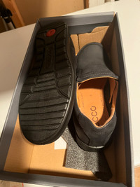 ECCO Howell size 40 EU black leather shoes $25