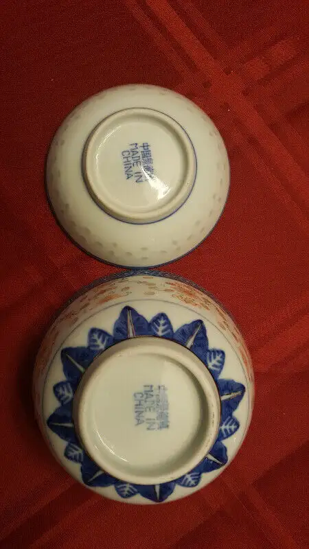 New Bowl Set with Sauce Dishes and Spoons (made in Jingdezhen) in Kitchen & Dining Wares in Markham / York Region - Image 4