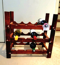 Beautiful Wooden Wine Rack