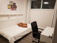 Furnished bdrm in condo unit at York U and subway - NOW