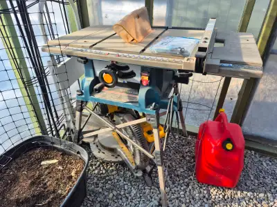 Table saw and stand, View more