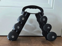 Dumbell sets with stand.