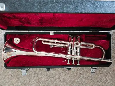 Silver plated Yamaha Trumpet