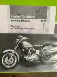 Harley Davidson 1977 en pièces détachées 