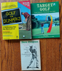 GOLF FOR DUMMIES & MORE BOOKS
