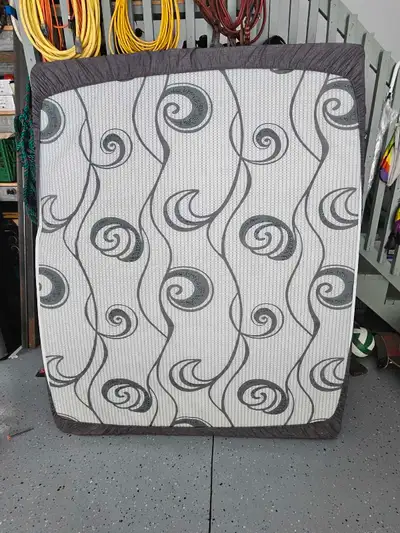 Free RV queen size mattress. New never used. Size 5' x 6'.