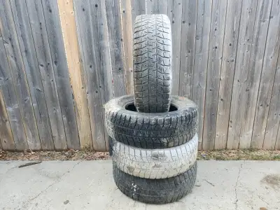 Bridgestone Blizzak tires full set Size: 235 65 16 Came off of a dodge grand caravan These were my b...
