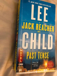 Novel - Past Tense $10, A Jack Reacher novel